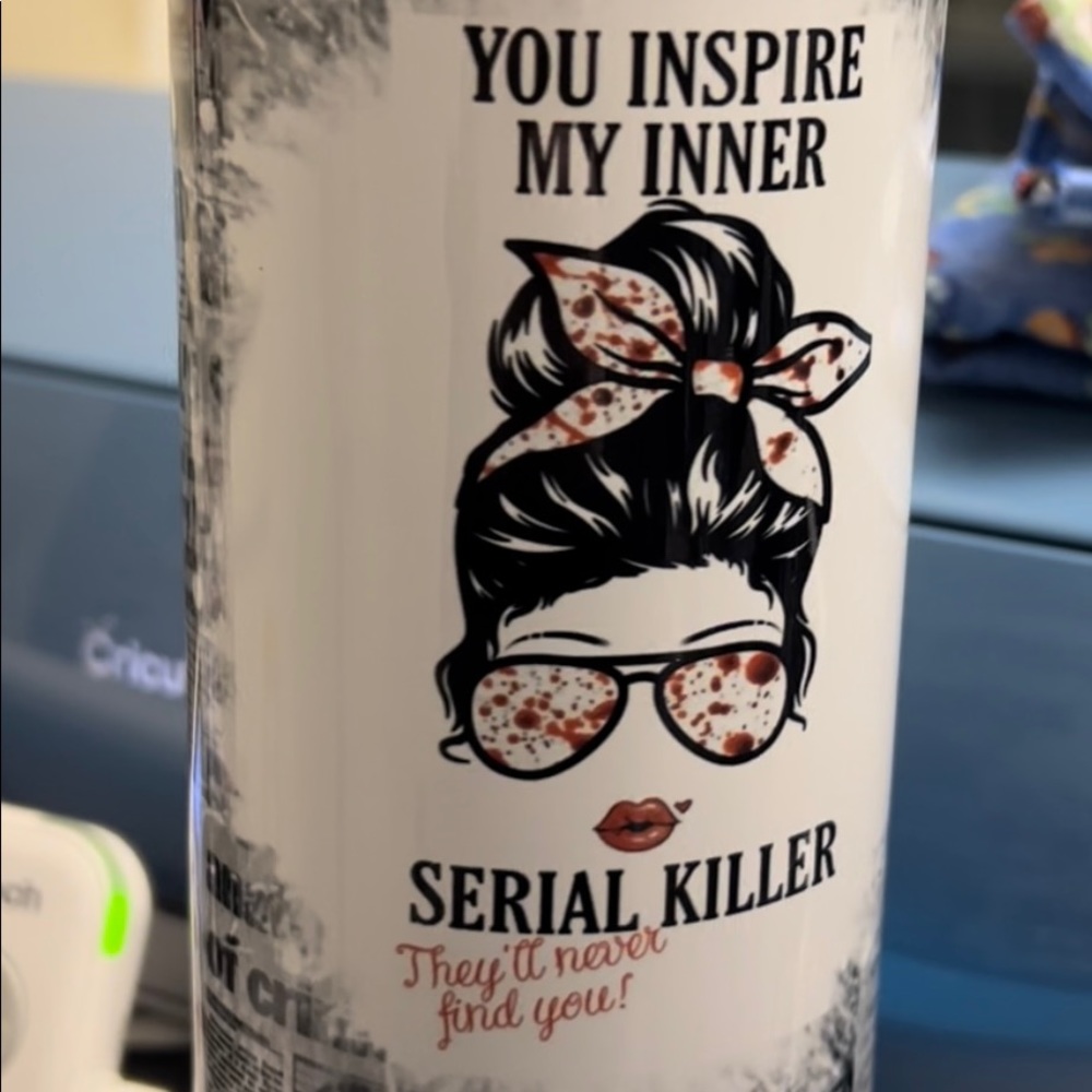 True crime tumbler